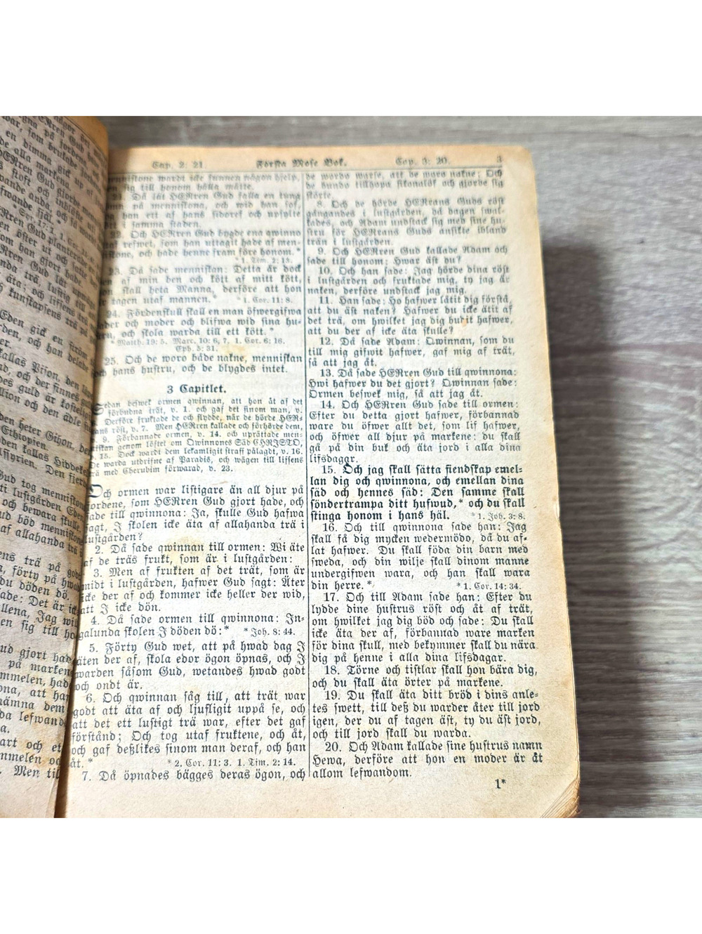 Antiquarian German Language Bible Original Leather Bound Religion & Spirituality